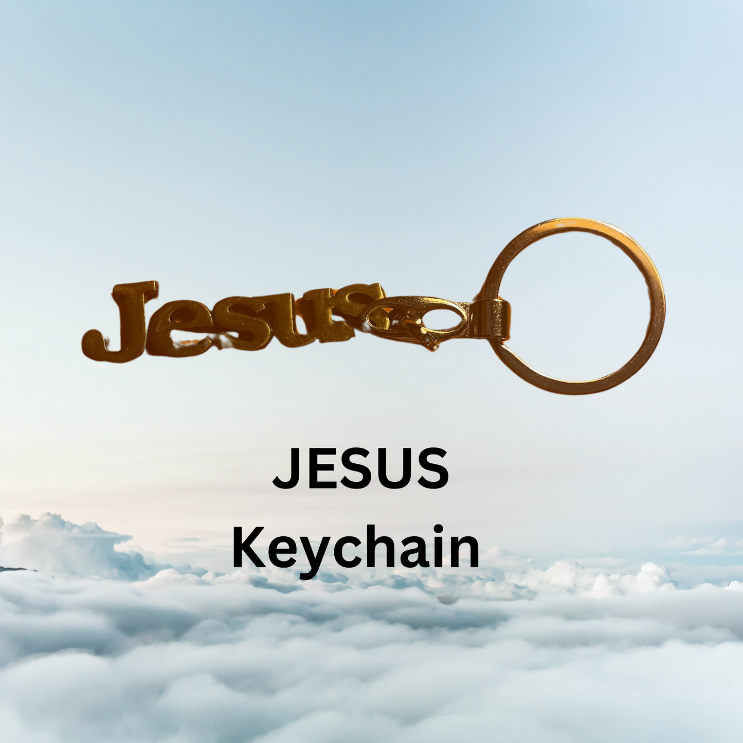 JESUS Metal Key Ring Key Car Keychains / 1 pc