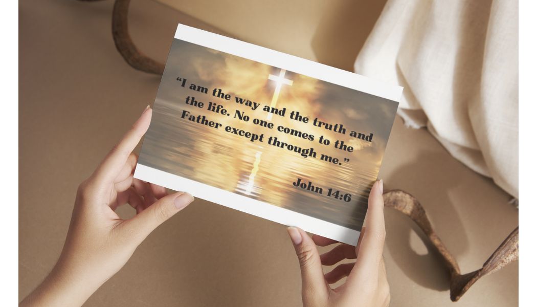 JOHN 14:6 /BIBLE VERSE/TAG INSPIRATIONS/ DIGITAL DOWNLOAD/ 3.5 in x 2 in