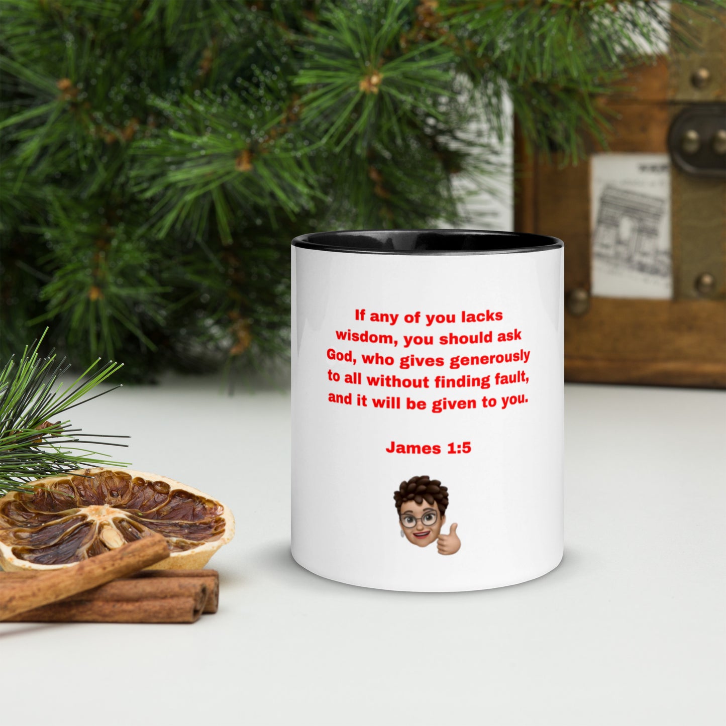 JAMES Mug with Color Inside