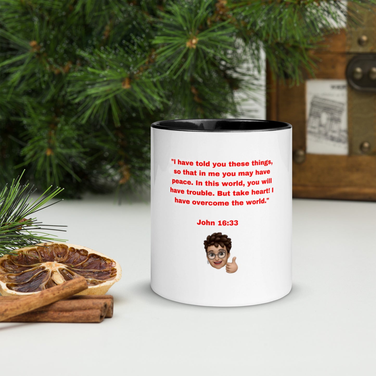 JOHN Mug with Color Inside