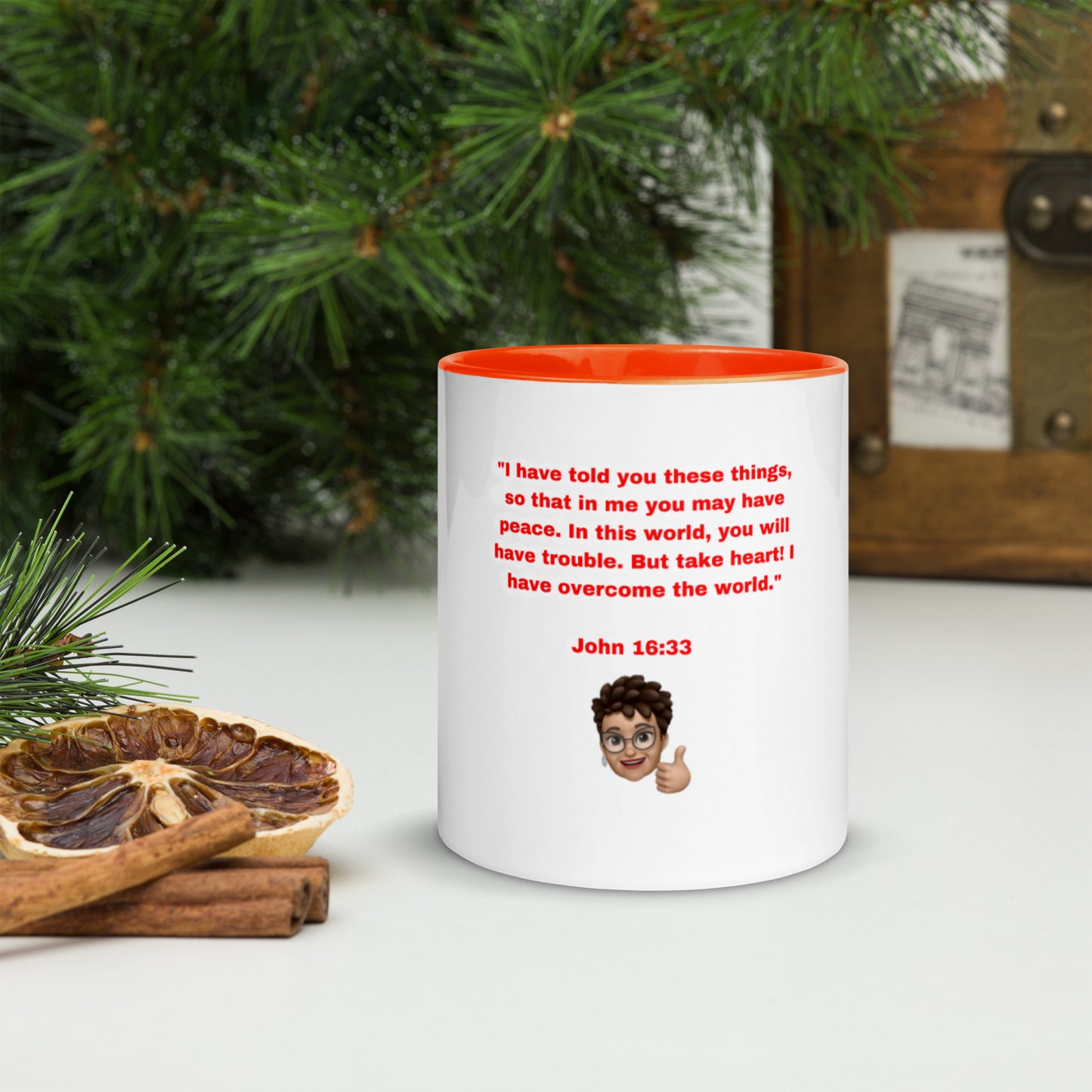 JOHN Mug with Color Inside