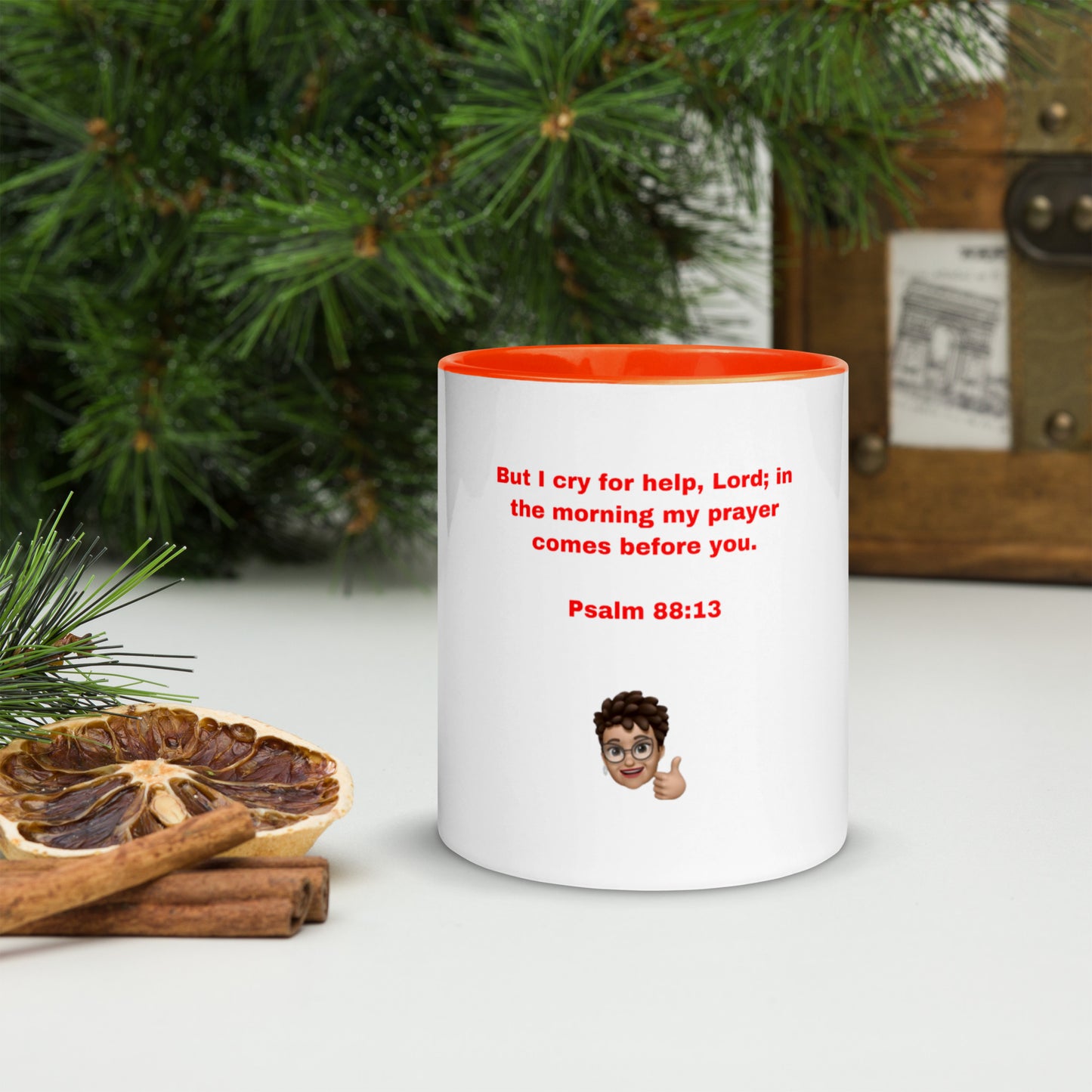 PSALM 88:13 Mug with Color Inside