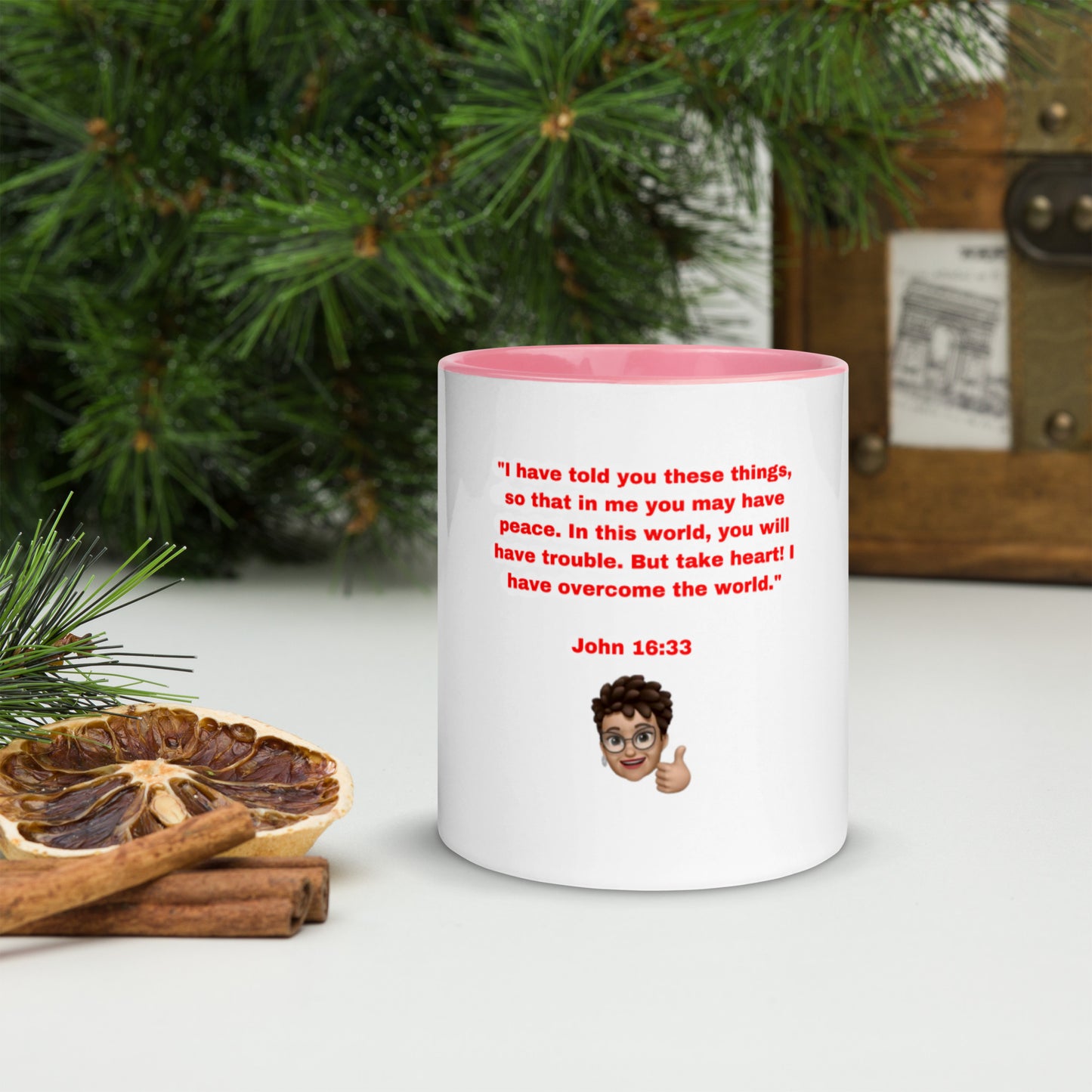 JOHN Mug with Color Inside