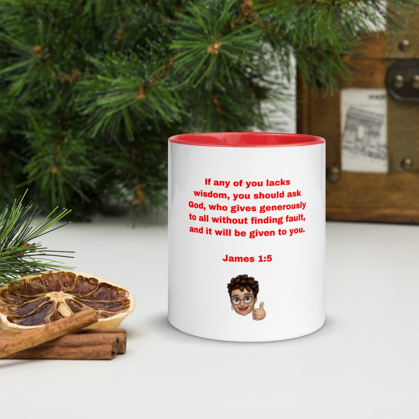 JAMES Mug with Color Inside