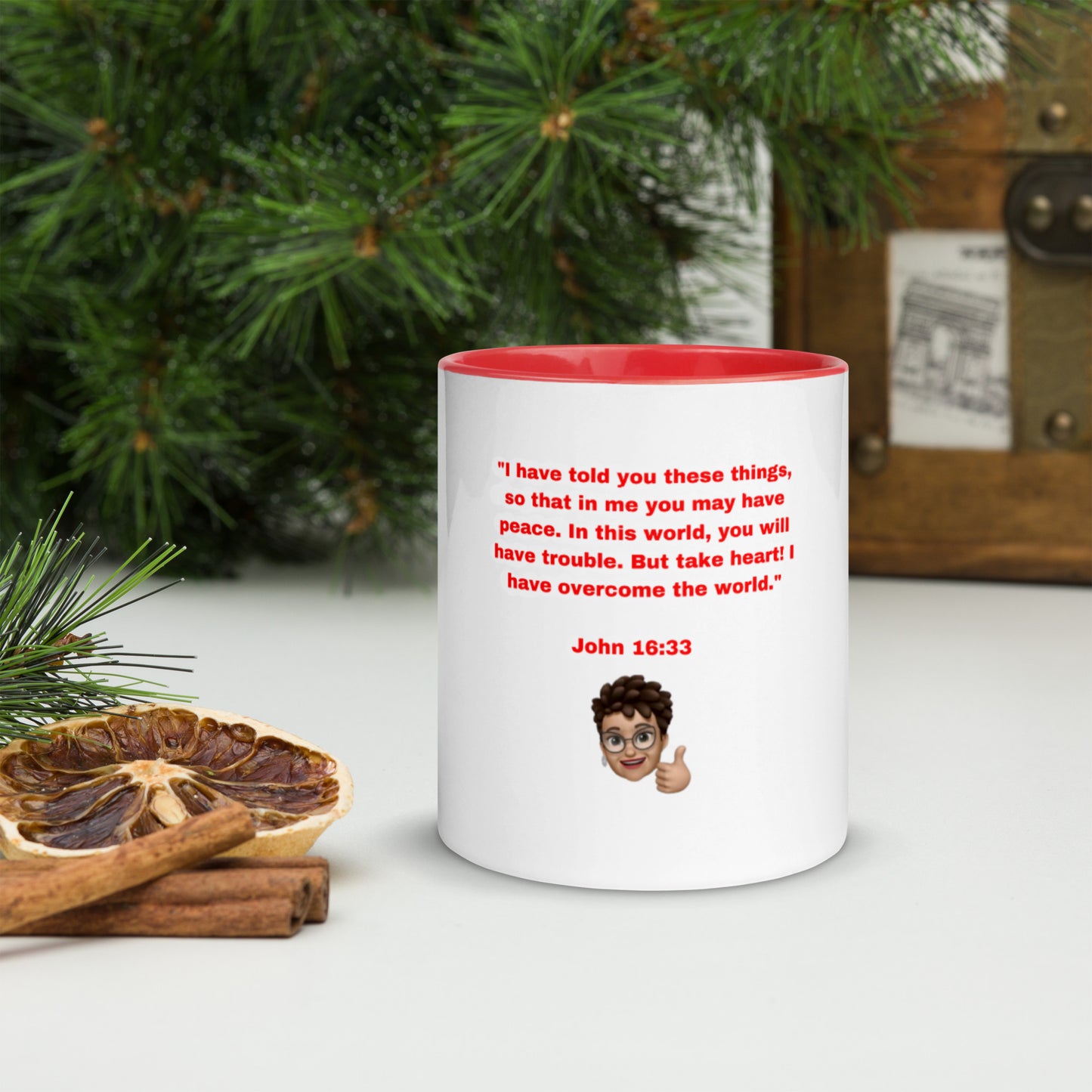 JOHN Mug with Color Inside