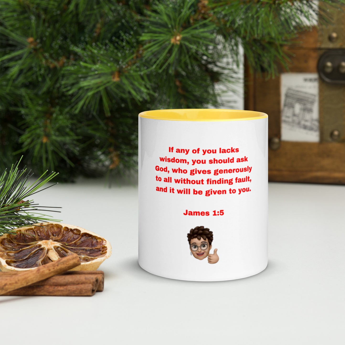 JAMES Mug with Color Inside