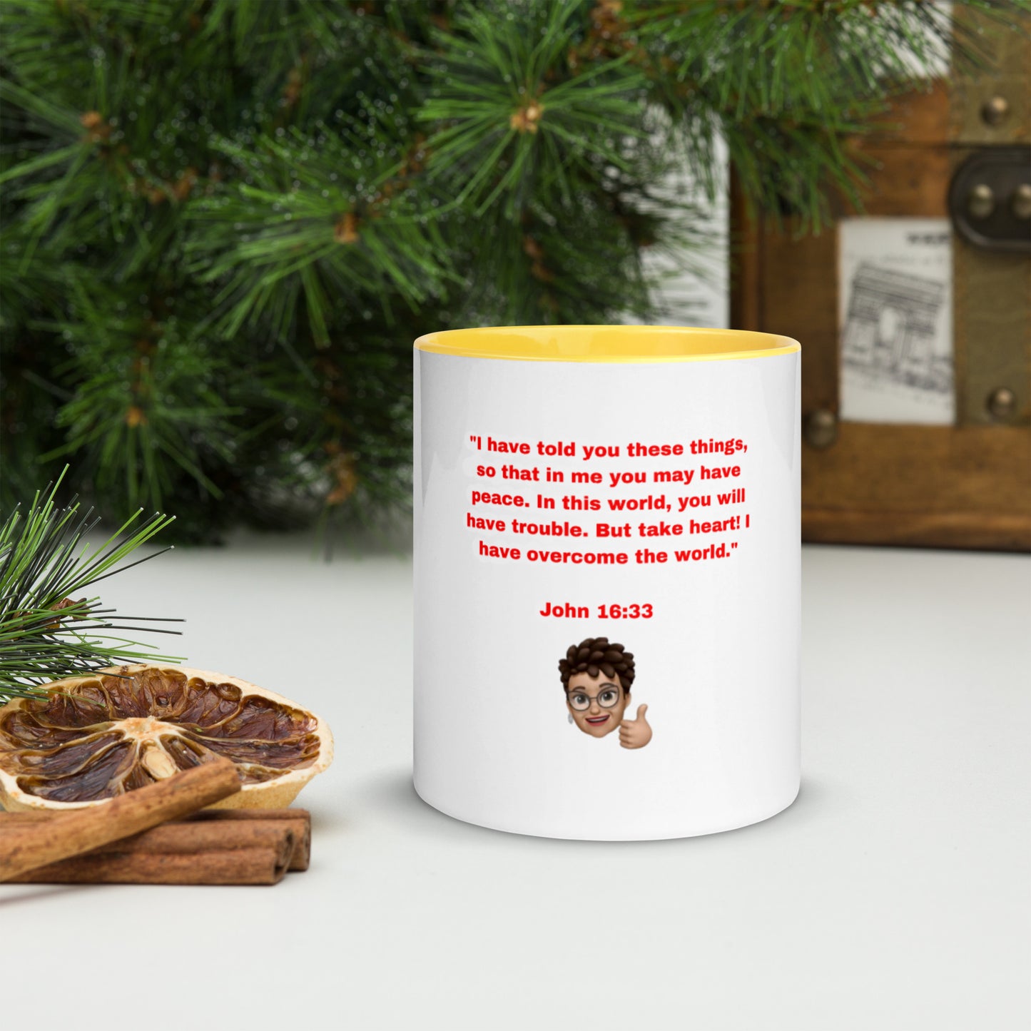 JOHN Mug with Color Inside