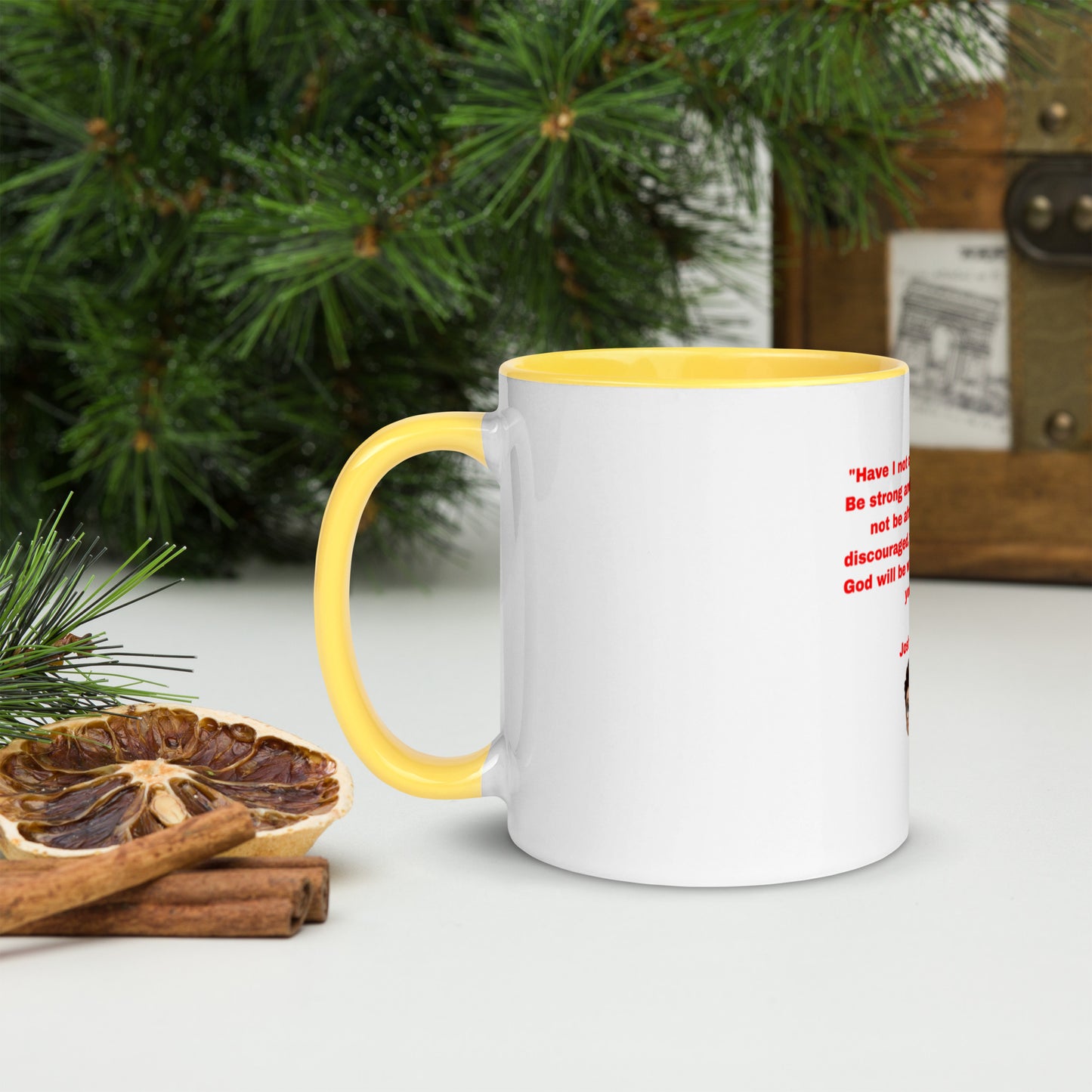 JOSHUA Mug with Color Inside