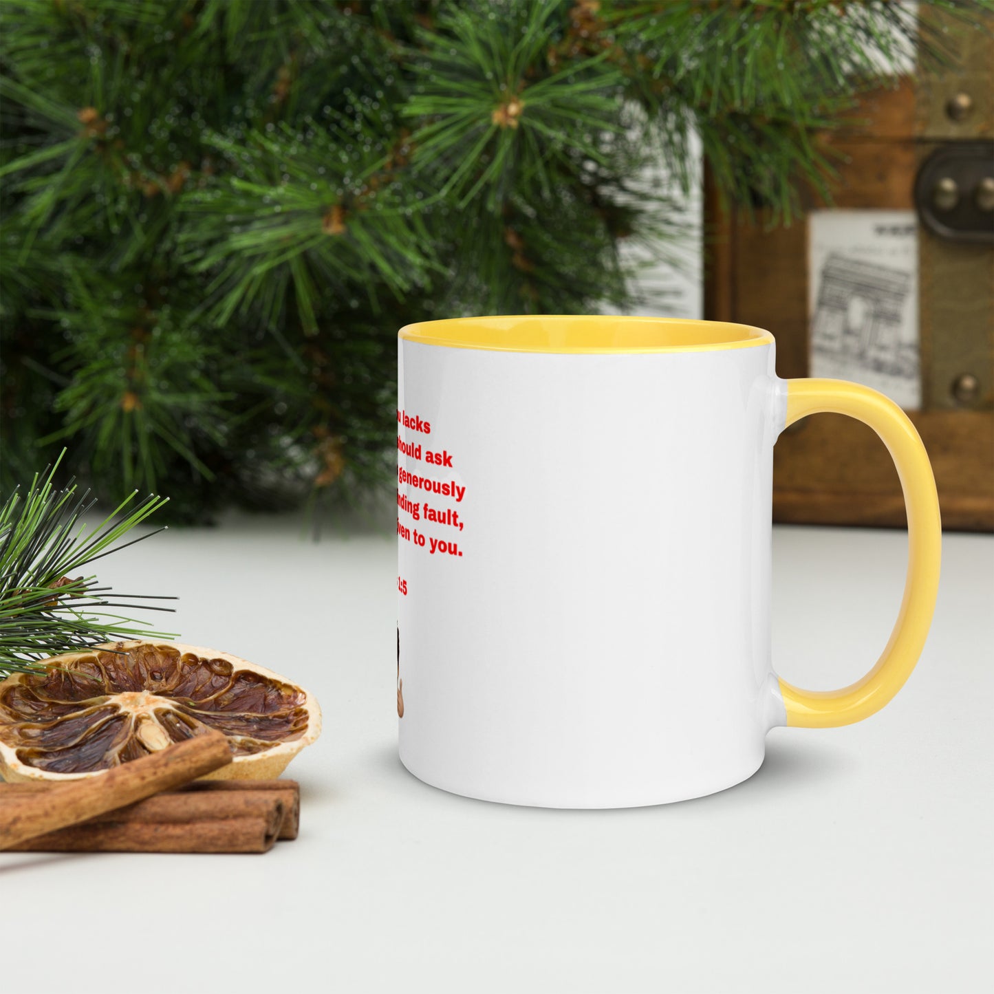 JAMES Mug with Color Inside