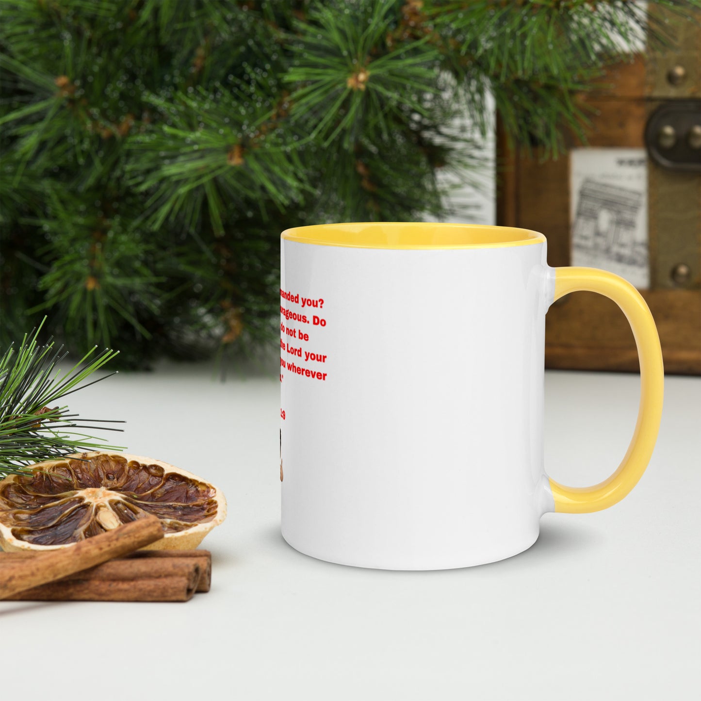 JOSHUA Mug with Color Inside